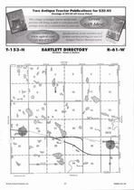 Bartlett Township, Doyon, Directory Map, Ramsey County 2007